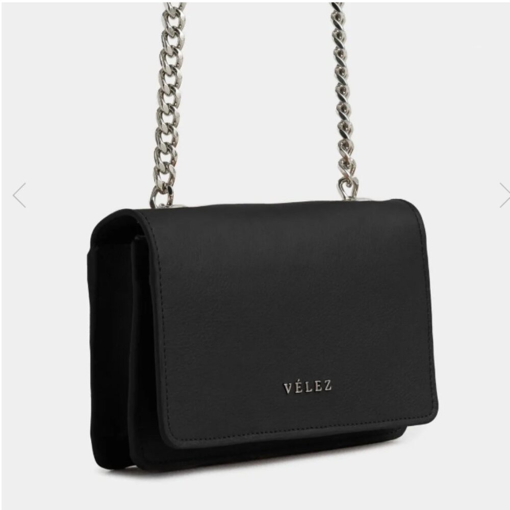 New Velez Buddha Leather Sling Crossbody Bag for Women